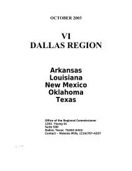 Dallas Regional Office Directory - Social Security Advisory Service