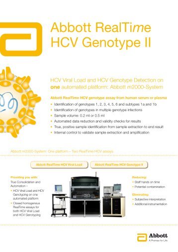Abbott RealTime HCV Genotype II