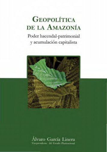 GeopolÃ­tica de la AmazonÃ­a - AsociaciÃ³n Latinoamericana de ...