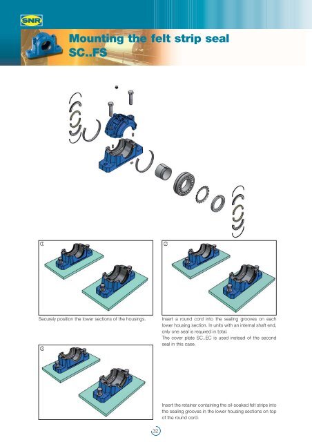 SNR : The SNC Pillow Block Range for Your Application - Ntn-snr.com