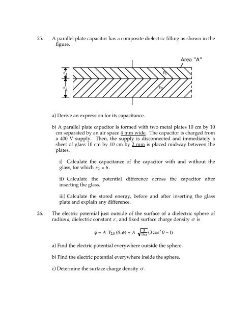 Electricity and Magnetism - Department of Physics & Astronomy