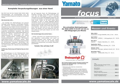 Made for success - Wernsing Feinkost GmbH - yamatoscale.de