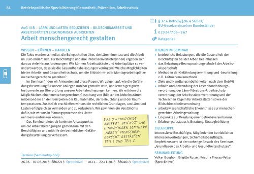 Zentrales Bildungsprogramm 2013 fÃƒÂ¼r BetriebsrÃƒÂ¤te - IG Metall