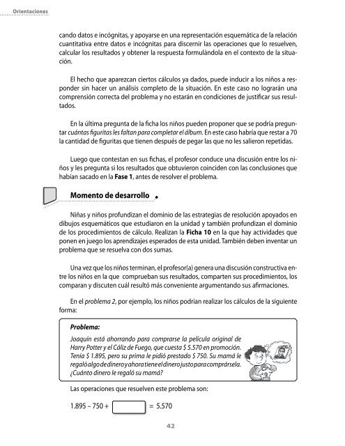 Estudiando problemas aditivos simples y combinados - Clases ...