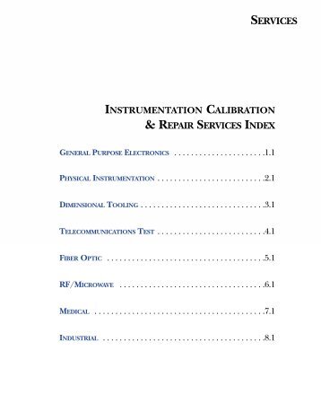 1 - Measurement Assurance Technology