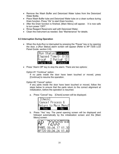 AP 720S Instruction Manual - Hitachi Chemical Diagnostics