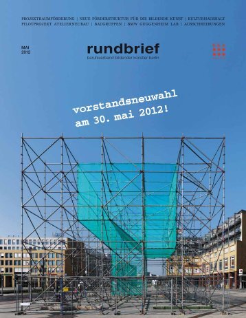 rundbrief Vorstandsneuwahl am 30. Mai 2012 ... - bbk bildungswerk