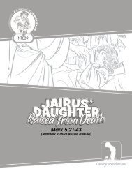 NT039 - Jairus' Daughter Raised from Death - Calvary Curriculum