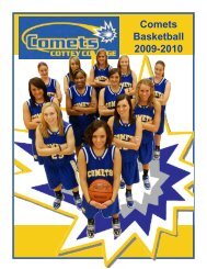 Comets Basketball 2009-2010 - Cottey College