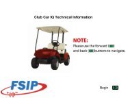 Club Car IQ Technical Information - Flight Systems Industrial Products