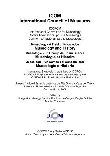ICOM International Council of Museums - International Institute for ...