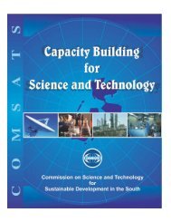 Capacity Building for Science and Technology (May 2003) - Comsats