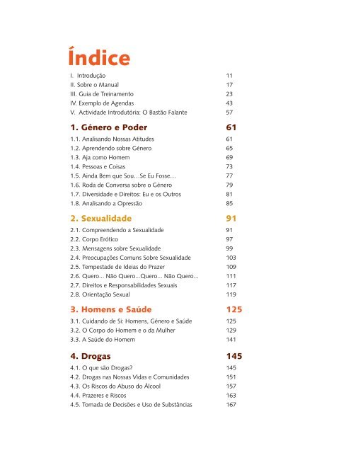 Manual de Actividades Educativas - Promundo