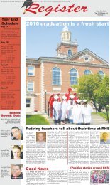 Wednesday, May 26, 2010 - Richmond Community Schools