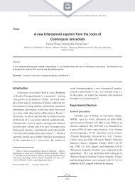 A new triterpenoid saponin from the roots of Codonopsis lanceolata