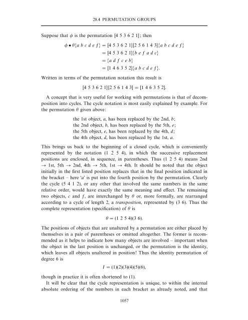 Group theory