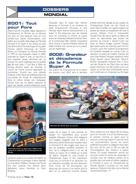 grand prix karting grand prix karting - FFSA