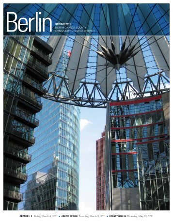 AIFS Brochure for Berlin Rev - Study Abroad - Fullerton College