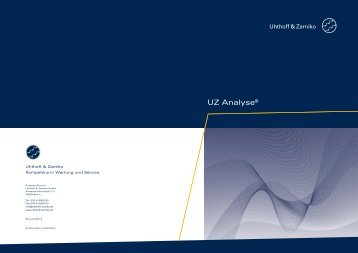 Flyer Analyse - Uhthoff & Zarniko