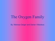 The Oxygen Family - Nichols School