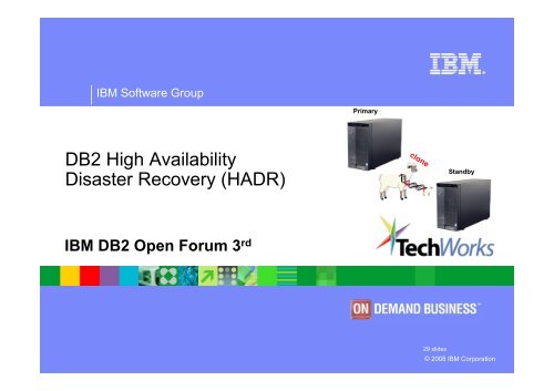 DB2 9 vs Oracle 10g Admin. Technology - IBM