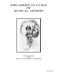 Download - American Guild of Musical Artists