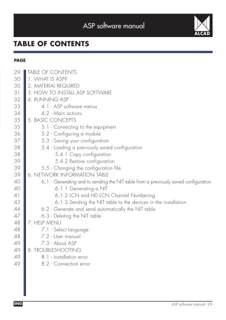 ASP - Alcad