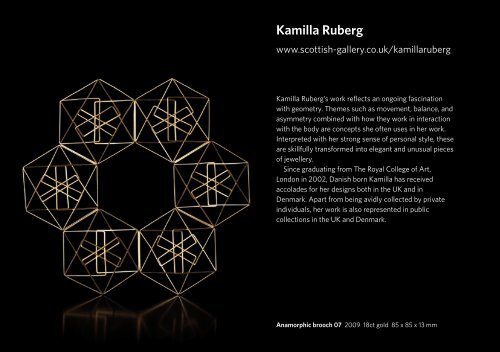 Kamilla Ruberg - The Scottish Gallery