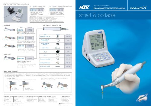 nsk endomate dt.pdf - PROFI - dental equipment
