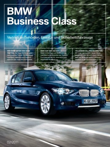 BMW Business Class - BMW Deutschland