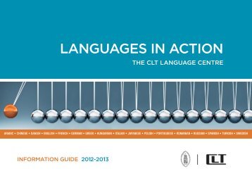 LANGUAGES IN ACTION - Centrum voor Levende Talen