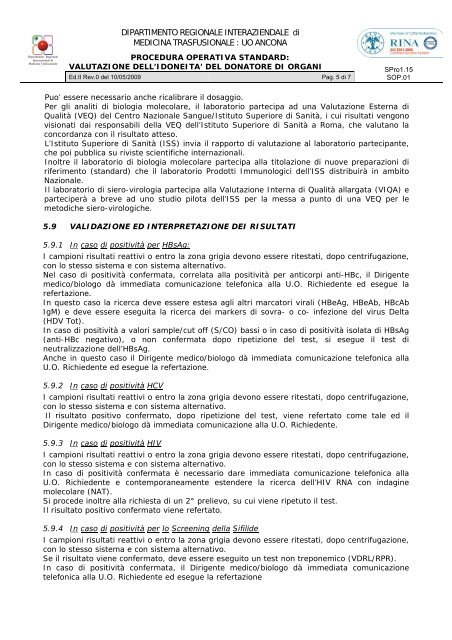 RIF. NORMA UNI EN ISO 9001:2008 sviluppato dal ... - dirmt