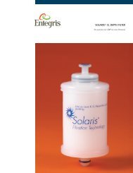 Solaris® CL Depth Filter - Entegris