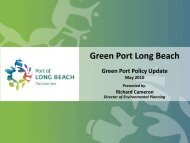 Port of Long Beach Green Ports Policy - Port Compliance.org