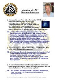 Interview mit „Sir“ Slobodan Batricevic - Kremser SC