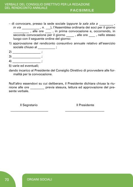 La modulistica per le organizzazioni di volontariato - Volabo