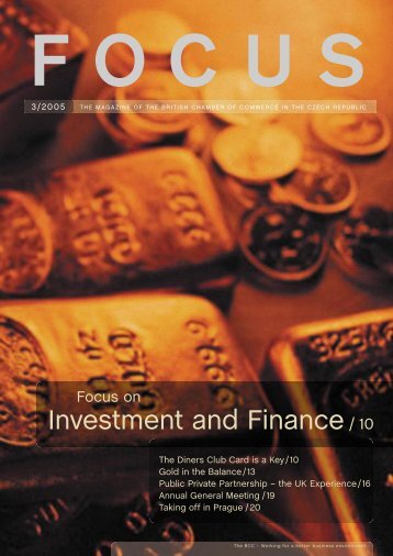 May - British Chamber of Commerce in the Czech Republic