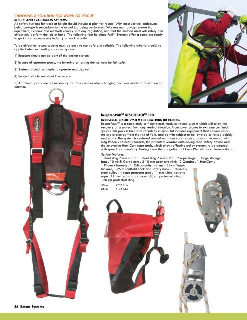 Info | PMI Catalog 2008-2009 (pdf) - Rescue Response Gear