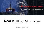 NOV Drilling Simulator