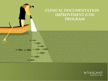 CLINICAL DOCUMENTATION IMPROVEMENT (CDI) PROGRAM