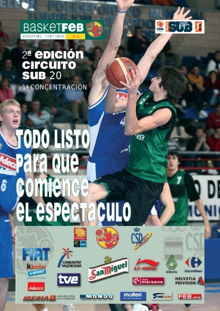 10/11/06 BasketFEB 95 - FederaciÃ³n EspaÃ±ola de Baloncesto
