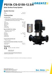 Datasheet download in - FF Solar