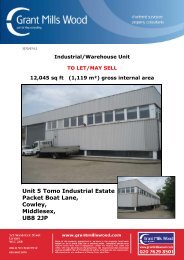 Unit 5 Tomo Industrial Estate Packet Boat Lane ... - Grant Mills Wood