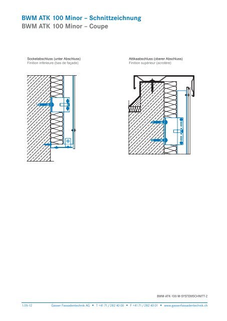 1.05 BWM ATK 100 Minor (pdf) - Gasser Fassadentechnik AG