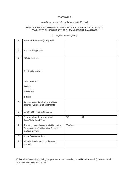 No.L-11013/02/2009-LTT Government of India Ministry of Personnel ...