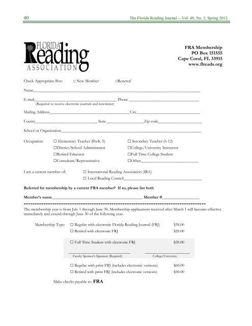 PDF (Adobe Reader) - Florida Reading Association