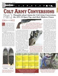 Colt Army Conversions Part 2 - From July Cowboy - 1960NMA.org