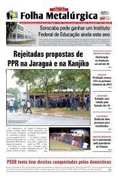 Folha MetalÃºrgica - Sorocaba - CNM/CUT