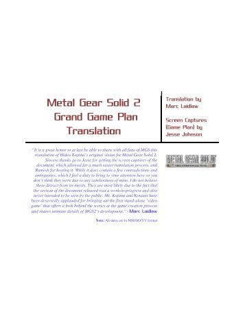 metal-gear-solid-2-design-document