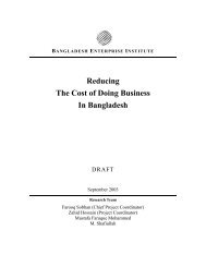 Reducing The Cost of Doing Business In Bangladesh - Local ...